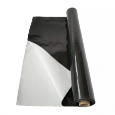 Engineered Ultra-Strength Black/White Construction Plastic- UV Stabilized 24 Months - Choose Your Size
